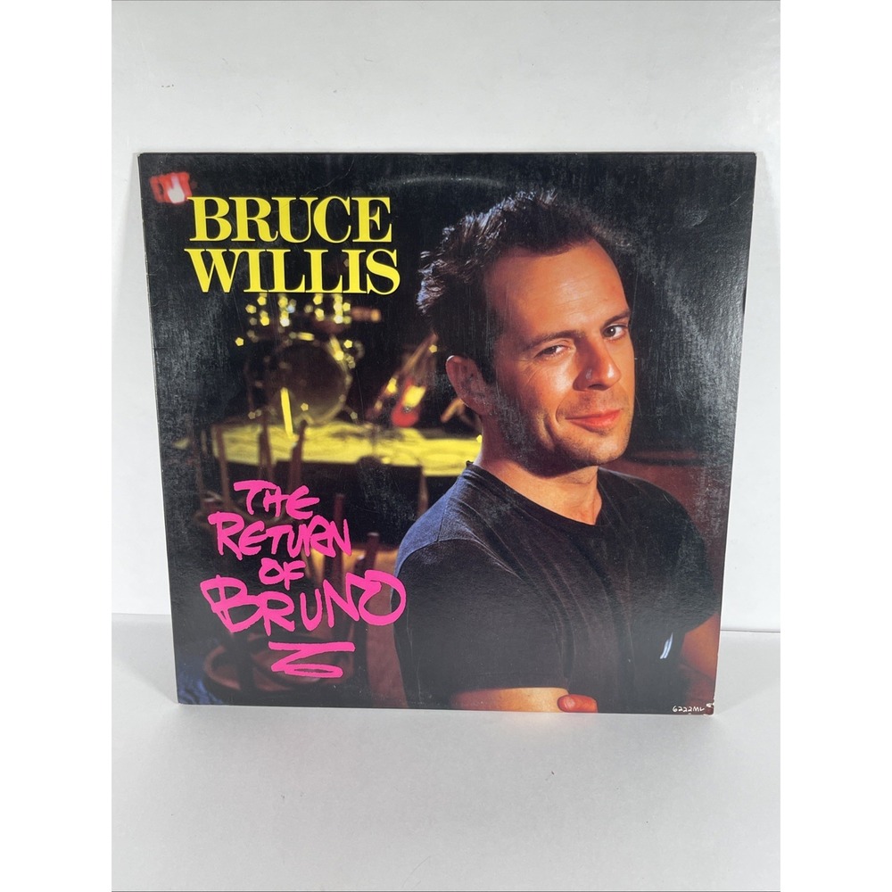 Bruce Willis The Return Of Bruno 1987 LP Record Album Motown 6222ML
